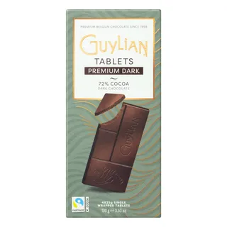 GUYLIAN شوكولاتة دارك بريميوم 72% 100G