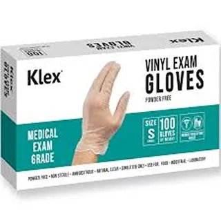 VINYIL GLOVES POWDER FREE ASSTORED 100S