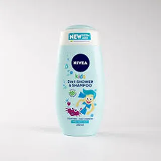 نيفيا بيبي 2 في 1 دش وشامبو رائحة تفاح سحرية 250ML