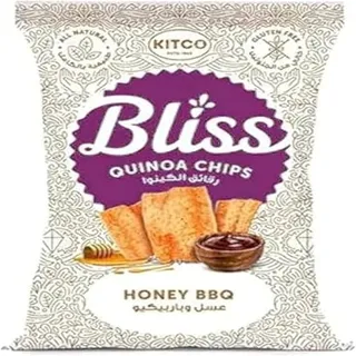 KITCO BLISS CHIPS QUINOA HONEY BARBEQUE 135G