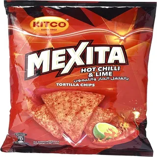 KITCO توريلا شيبس شيلي لايم حار 180G