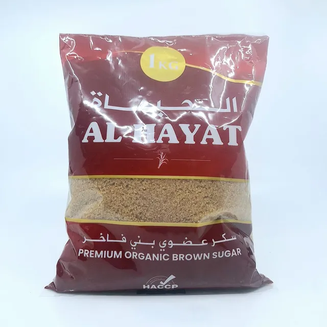 AL HAYAT PREMIUM ORGANIC BROWN SUGAR 1KG