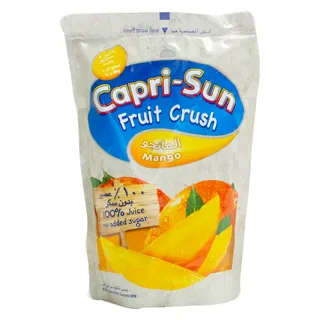 CAPRI SUN JUICE FRUIT CRUSH MANGO 200ML