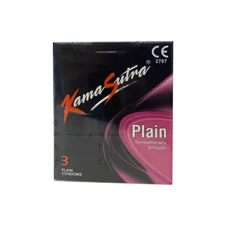 KAMASUTRA CONDOM PLAIN 3S
