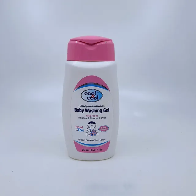 COOL & COOL BABY WASHING GEL 250ML