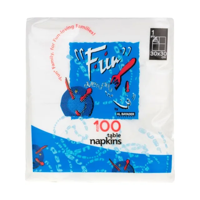 FUN TABLE NAPKINS 100S