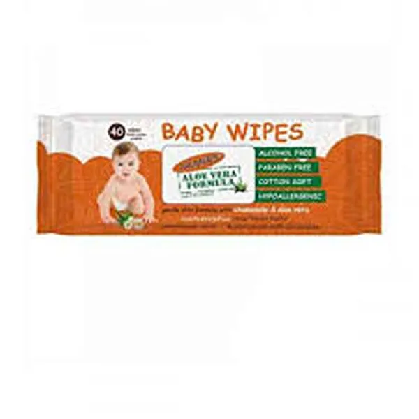 PALMERS BABY WIPES ALOE VERA 20S
