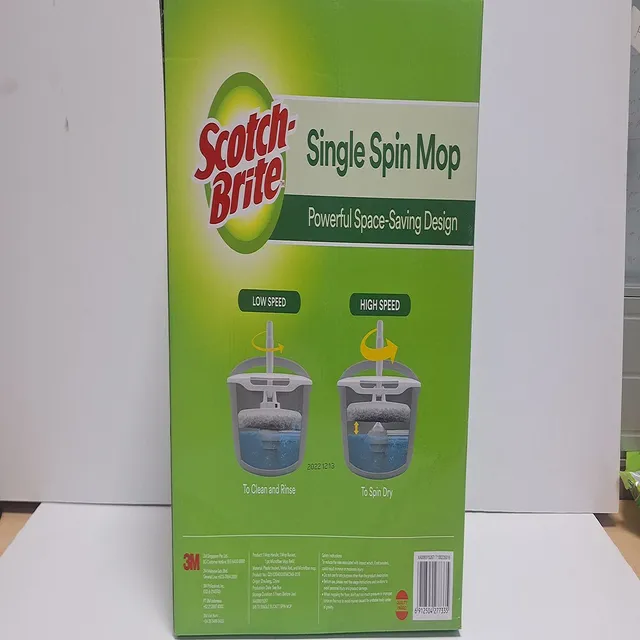 SCOTH BRITE SPIN MOP WITH REFILL