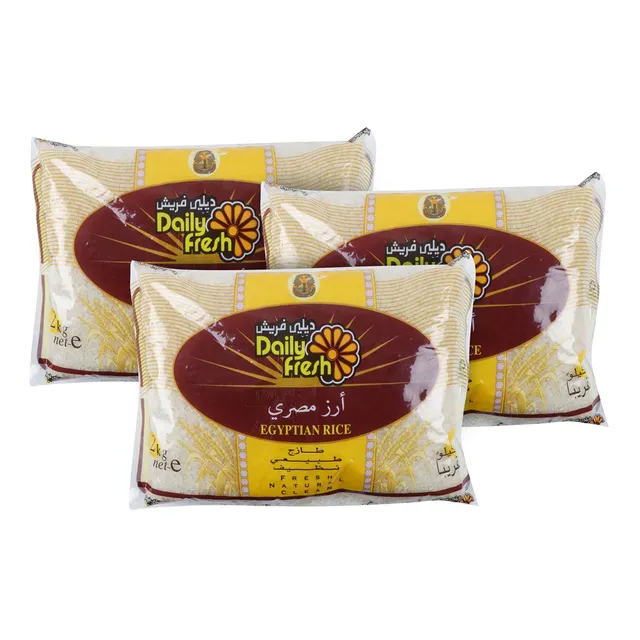 DAILY FRESH EGYPTIAN RICE 3X2KG VALUE DEAL