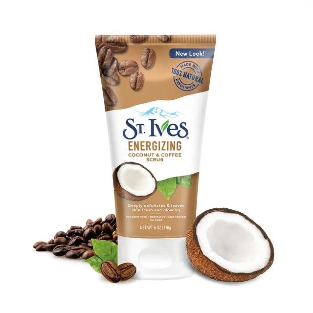 ST IVES FACIAL SCRUB ENERGIZING COCONUT & COFFEE 170G