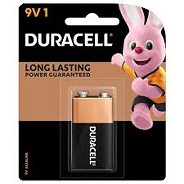 DURACELL BATTERY 9V 1