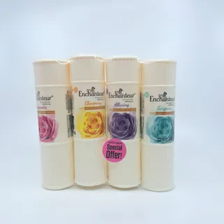 إنشانتور بودرة معطرة رومانسي عرض خصم 10% 125MLX4