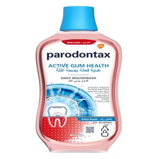 بارودونتكس غسول فم عناية باللثة إكسترا فريش 300ML