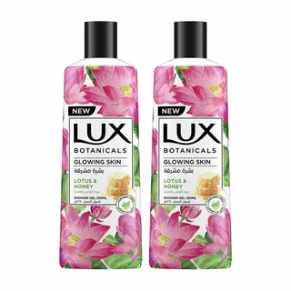 لوكس جل استحمام لوتس وعسل برومو 20% خصم 250ملx2