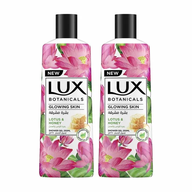 لوكس جل استحمام لوتس وعسل برومو 20% خصم 250ملx2