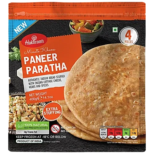 HALDIRAMS مجمد براثا بانير 400G