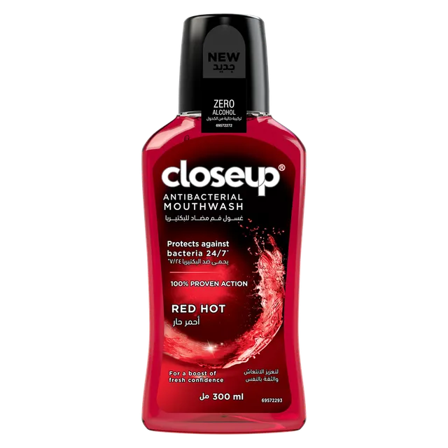 كلوز اب غسول فم ريد هوت 300ML