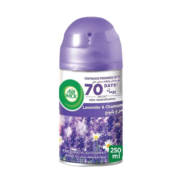 AIRWICK AIR FRESHENER LAVENDER & CAMOMILE PROMO 35% OFF 250ML