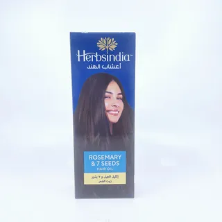 HERBSINDIA HAIR OIL ROSEMARY & 7 SEEDS 280ML