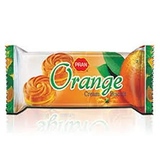 PRAN BISCUIT ORANGE CREAM 70G