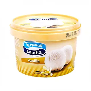 SAUDIA ICE CREAM VANILLA 500ML