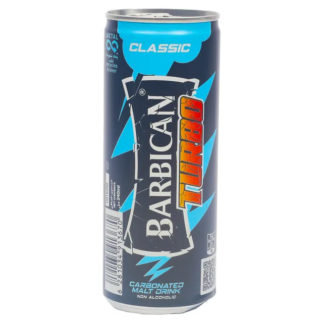 باربيكان توربو كلاسيك مالط مشروب 240ML