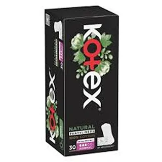 KOTEX فوط صحية بطانات داخلية عادية 30S