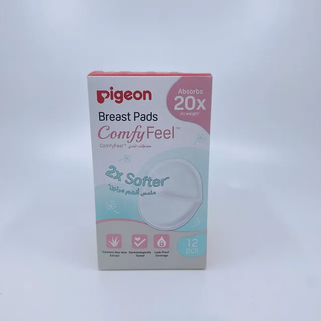 PIGEON BREAST PADS COMFY FEEL 12S