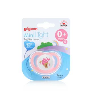 PIGEON PACIFIER MINI LIGHT UNISEX 0+MONTHS 1S