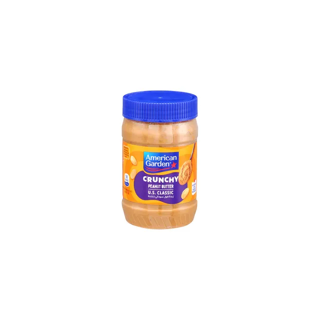 AMERICAN GARDEN PEANUT BUTTER CRUNCHY 16 OZ