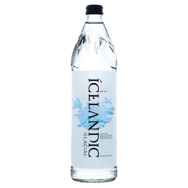 أيسلنديك جلاشيال ماء معدني زجاج 750ML