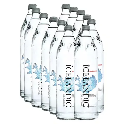 ICELANDIC GLACIAL MINERAL WATER SPARKLING 750MLX12