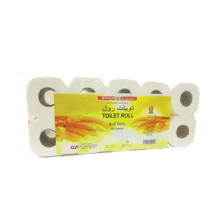 سبار لفائف مرحاض 400SHEETS 8+2