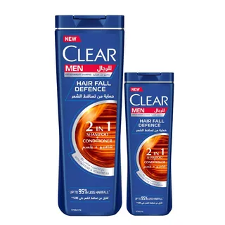 كلير شامبو ضد تساقط الشعر عرض 400ML+200ML مجانا