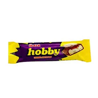 HOBBY CARAMEL NOUGAT BAR 25G
