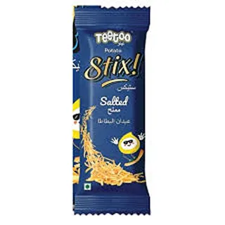 TEETOO POTATO STIX SALTED 15G