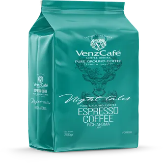 VENZ CAFE COFFEE NIGHT TALES ESPRESSO LIGHT 250G