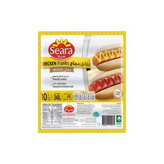 SEARA FROZEN CHICKEN FRANKS 340G