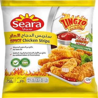 SEARA FROZEN CHICKEN FILLET ZINGZO SPICY 750G