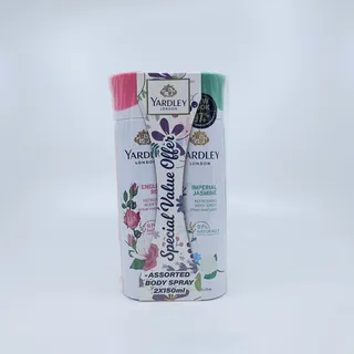 ياردلي ديو سبراي وومن أسورتد برومو 15% OFF 150MLX2