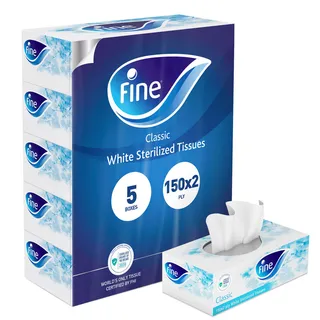 FINE FACIAL TISSUES SPCL PROMO 2PLY 150SX5