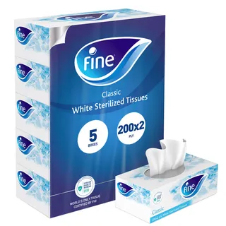 FINE FACIAL TISSUES SPCL PROMO 2PLY 200SX5