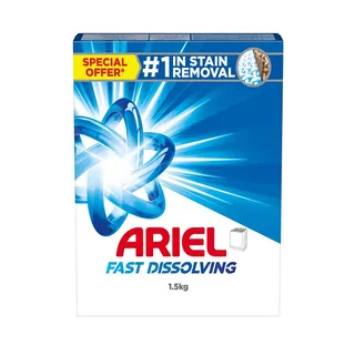 أريل مسحوق غسيل تيك أزرق 1.5كجم