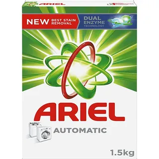 أريل مسحوق غسيل تيك أخضر 1.5كجم