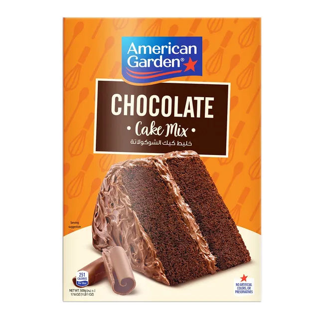 AMERICAN GARDEN CAKE MIX CHOCOLATE 500G