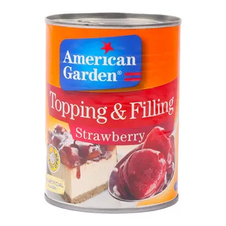 AMERICAN GARDEN STRAWBERRY PIE FILLING 21 OZ