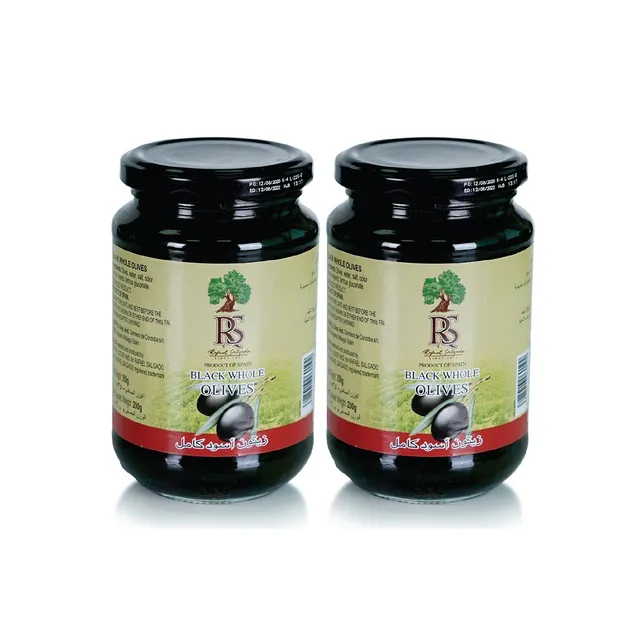 RS OLIVES BLACK PLAIN SPECIAL OFFER 200GX2