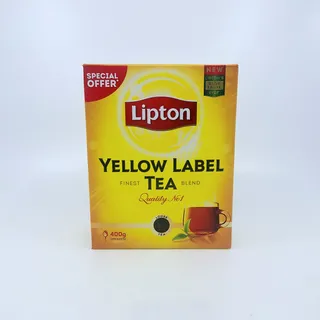 LIPTON YELLOW LABEL TEA LOOSE SPECIAL OFFER 400G
