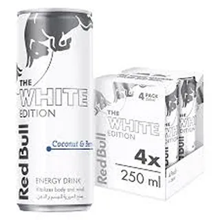 ريدبول مشروب طاقة أبيض 250MLX4