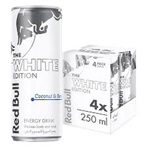 REDBULL ENERGY DRINK WHITE 250MLX4